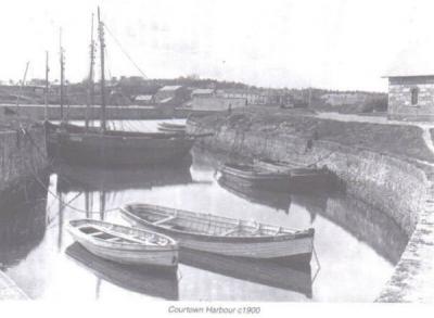 Courtown Harbour. 1900